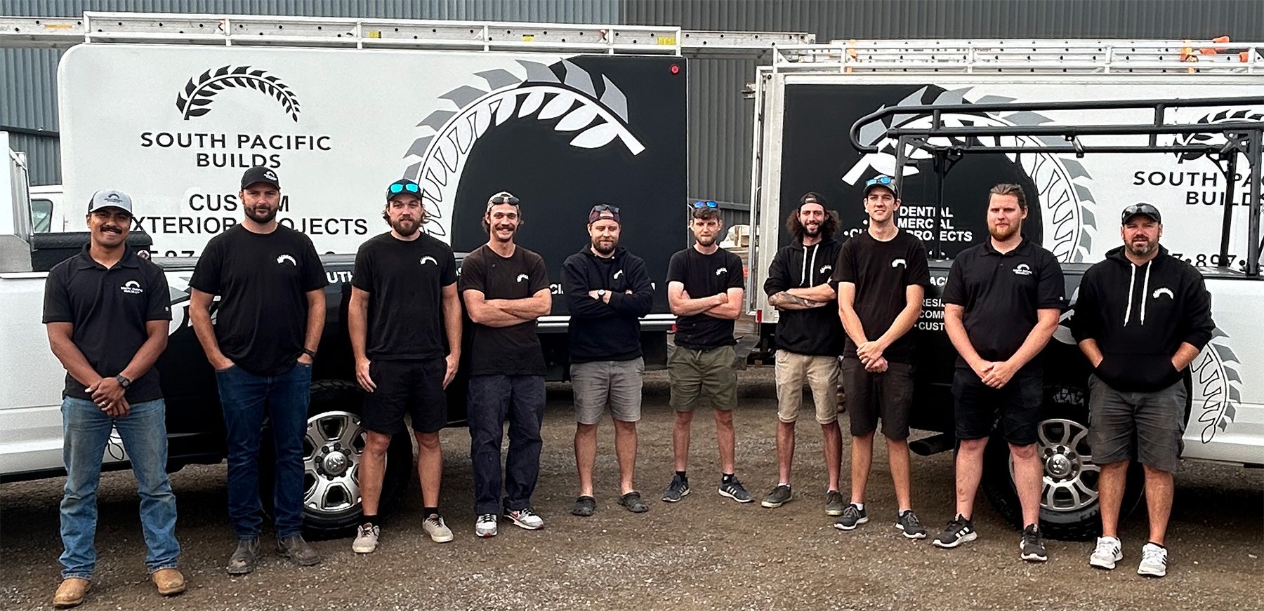 South Pacific Builds team